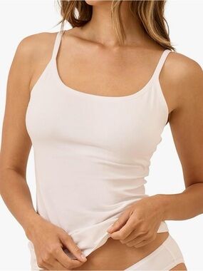 Pact Cotton Cami with built in bra size M